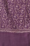 Buy_Toosh Kashmir_Purple Sozni Hand Embroidered Pashmina Shawl _Online_at_Aza_Fashions