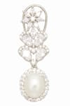 Buy_Moh-Maya By Disha Khatri_Silver Plated Pearls, Stones Embellished Choker Set 