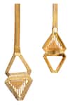 Buy_ITRANA_Gold Plated Prism Reflection Long Necklace_Online_at_Aza_Fashions