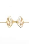 Buy_ITRANA_Gold Plated Bow Cheer Choker 