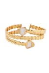 Buy_Anaash_White Stones Pret Embellished Cuff _Online_at_Aza_Fashions