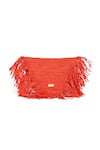 JENA_Red Tassels Work Crossbody Bag _Online_at_Aza_Fashions