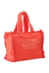 Buy_JENA_Orange Positive Vibes Tote Bag _Online_at_Aza_Fashions