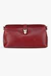 Shop_Tan & Loom_Maroon Plain Doctors Sling Bag _at_Aza_Fashions