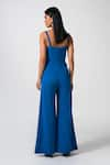 Pocketful Of Cherrie_Blue 100% Polyester Sweetheart Nocturnal Chic Bodycon Jumpsuit  _Online_at_Aza_Fashions