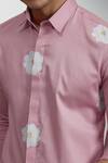 Buy_HeSpoke_Pink 100% Pure Cotton Print Floral Serendipity Shirt _Online_at_Aza_Fashions