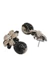 Buy_Curio Cottage_Stones Floral Embellished Earrings _Online_at_Aza_Fashions