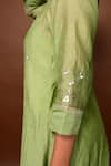 Buy KKANYAAH Green Handloom , Silk, Embroidery Keyhole Blossom Kurta Pant Set Online at Aza Fashions Buy_KKANYAAH_Green Handloom , Silk, Embroidery Keyhole Blossom Kurta Pant Set _Online_at_Aza_Fashions