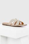 Buy_Oroh_Gold Ravenna Synodic Crescent Flats _at_Aza_Fashions