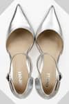 Oroh_Silver Latina Metallic Kitten Heels _Online_at_Aza_Fashions