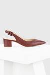 Buy_Oroh_Maroon Embroidery Pisa Pointed Toe Pump Heels_Online_at_Aza_Fashions