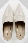 Oroh_White Parma Leather Pointed Toe Pumps _Online_at_Aza_Fashions