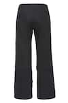 Shop_deWAR_Black Twill Solid Patch Pocket Cargo Pant _Online_at_Aza_Fashions