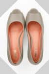 Oroh_Grey Siero Solid Block Heeled Peep Toes_Online_at_Aza_Fashions
