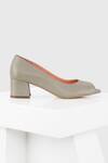 Buy_Oroh_Grey Siero Solid Block Heeled Peep Toes_Online_at_Aza_Fashions