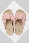 OROH_Pink Palmas Front Knotted Flats _Online_at_Aza_Fashions