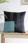 Buy_Mid July Home_Black Velvet Thread, Dark Fantasy Embroidered Cushion Covers - Set Of 5