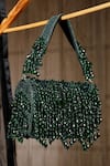 Buy_House of Webhin_Green Crystal Jade Elegance Bag _at_Aza_Fashions