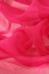 Buy_Weaver Story_Magenta Organza Plain Handcrafted Saree _Online_at_Aza_Fashions