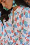 Buy_tara and i_Multi Color Tencel Linen Printed Floral Collar Faraway Shirt_Online_at_Aza_Fashions