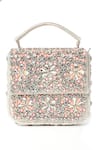 Shop_House of Webhin_Off White Sequins Mini Studded Party Bag _at_Aza_Fashions