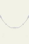 Buy_Isharya_Silver Plated Stone Embellished Chain Choker Necklace_Online_at_Aza_Fashions