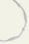 Shop_Isharya_Silver Plated Stone Embellished Chain Choker Necklace_Online_at_Aza_Fashions