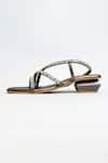 Shop_The Alter_Grey Rhinestone Kiara Embellished Strappy Block Heels _Online_at_Aza_Fashions