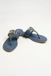 Shop_THE ALTER_Blue Buckled Flats