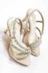 Shop_The Alter_Beige Rhinestones Kiara Embellished Platform Stilettos 
