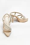 Buy_The Alter_Beige Rhinestones Kiara Embellished Platform Stilettos _Online