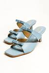 The Alter_Blue T-shaped Bow Stilettos _at_Aza_Fashions