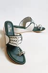 Buy_The Alter_Green Two Tone Kohla Wedges 
