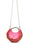 Buy_Immri_Red Halo Celestia Crescent Bag 