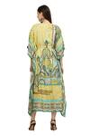 Buy Aham-Vayam Multi Color Modal, Silk V-neck Paisley Print Drawstring Waist Kaftan Online at Aza Fashions Buy_Aham-Vayam_Multi Color Modal, Silk V-neck Paisley Print Drawstring Waist Kaftan_Online_at_Aza_Fashions