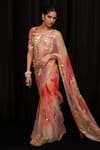 Mahima Mahajan_Multi Color Kashmala And Embroidered Pre-draped Saree With Blouse _Online_at_Aza_Fashions