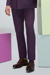 Buy_Nirmooha_Purple Linen Solid Straight Pant _Online_at_Aza_Fashions