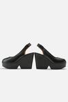 Shop_Sephyr_Black Noreen Leather Wedges _at_Aza_Fashions