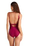 Buy_Kai Resortwear_Purple Carvico Italian Jersey(80% Polyamide 20% Sleeveless Monokini  _Online_at_Aza_Fashions