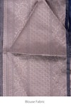 Zal From Benaras_Purple Tissue Banarasi Handloom Saree With Unstitched Blouse Piece _Online_at_Aza_Fashions