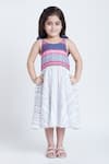 Buy_Bohobi_Pink Cotton Striped Feeling Pretty Dress _at_Aza_Fashions