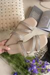 Buy_Coral Haze_Silver Rhinestones Niki Embellished Z-strapped Sandals_at_Aza_Fashions