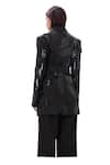 Shop_Sahil Kochhar_Black Suiting Embellished Applique Lapel Collar Polina Sequin Jacket _Online_at_Aza_Fashions