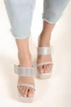 Shop_Stilista_Silver Stones Embellished Wedges _at_Aza_Fashions