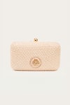 Shop_Doux Amour_Pink Embellished Mie Box Crystal Clutch_at_Aza_Fashions