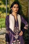 Shop_Falguni Shane Peacock_Helio Kurta Set _at_Aza_Fashions