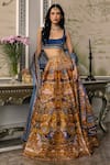 Shop_Falguni Shane Peacock_Hera Printed Lehenga Set _at_Aza_Fashions