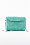 Buy_GINN AND TONIK_Green Embellished Sling Bag _at_Aza_Fashions