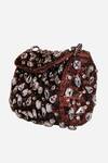 Shop_Gin & Tonic_Brown Embellished Jewel Bag _Online_at_Aza_Fashions