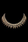 Buy_Neeta Boochra_Gold Plated Crystal Embellished Necklace 